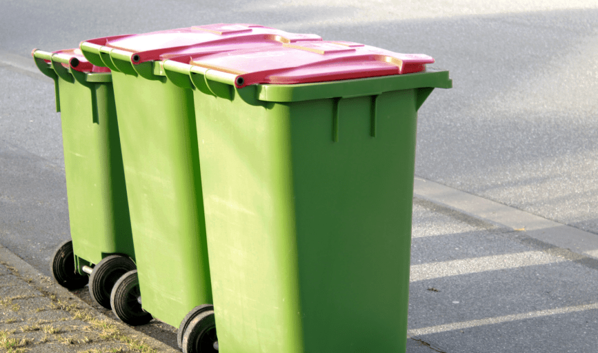 TRASH CAN CLEANING